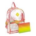 thumbnail image 5 of Eastsport Unisex Clear Backpack with Pencil Case, Assorted Color (12-Pack), 5 of 7