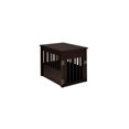 thumbnail image 3 of Solid Wood End Table - Brown Living Room Nightstand 24 Inch Height, Stylish Bedroom Side Table, 3 of 3
