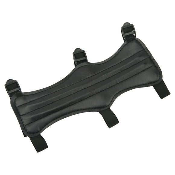 Protector de brazo de tiro, protector de brazo de tiro Protector de brazo de tiro con arco de PU Protector de brazo de tiro universal Elegante y moderno