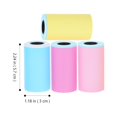 thumbnail image 5 of WAXIAYU 4 Rolls Thermal Labels Self Adhesive Thermal Printer Stickers Name Tag Mini Thermal Printer Sticker, 5 of 6