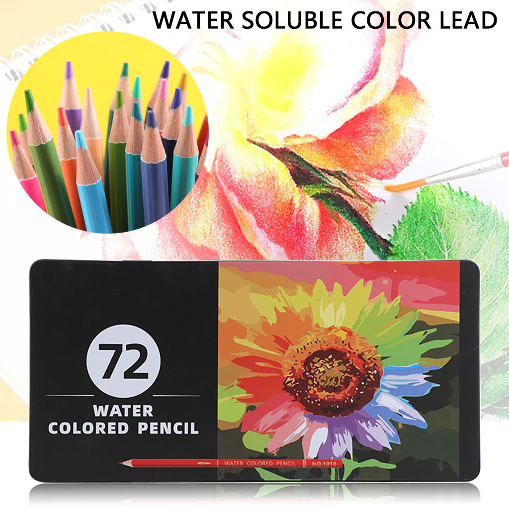 YZHM Water-Soluble Color Pencil Art Drawing Children Hand -Made Special 