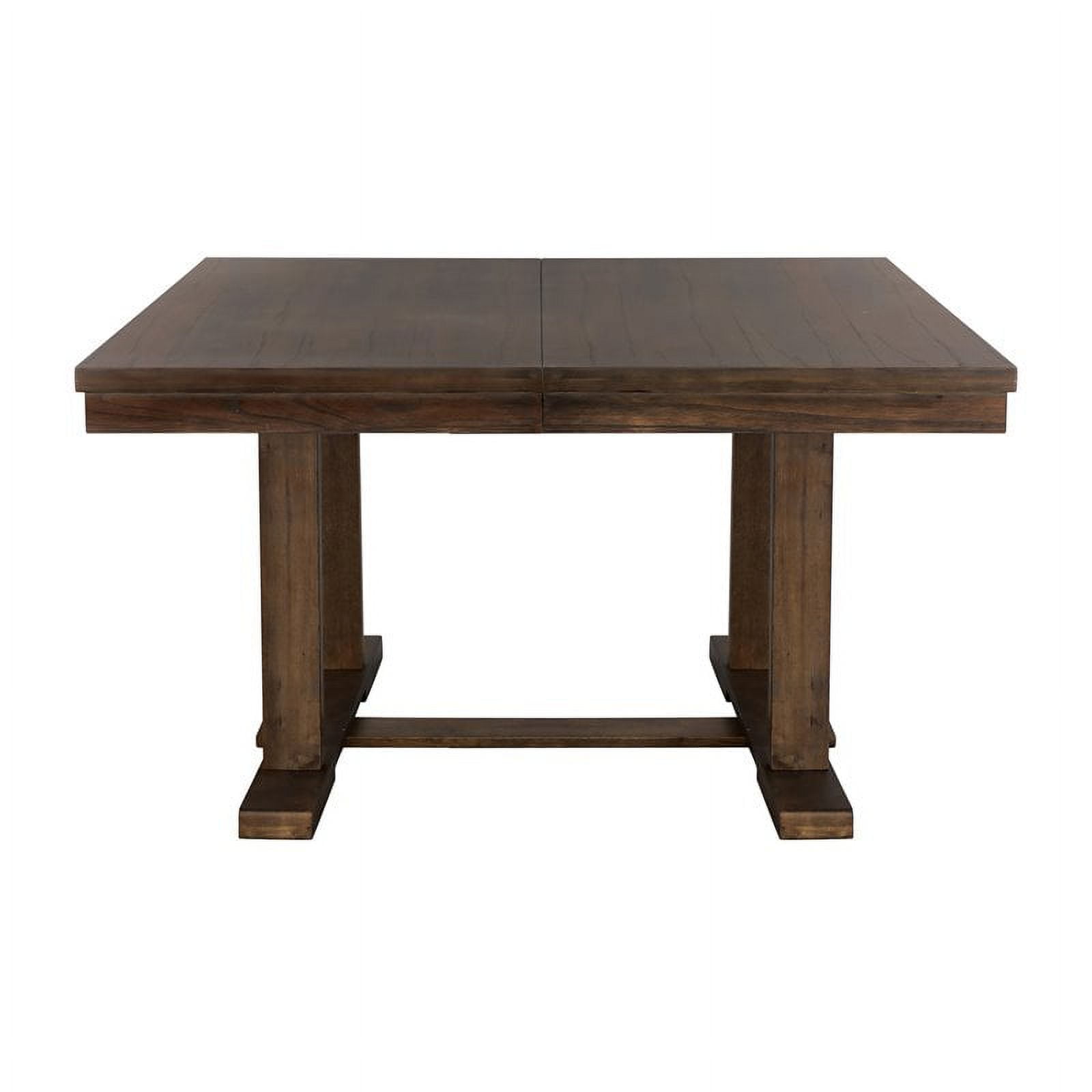 Topline Home Furnishings Dark Brown Dining Table