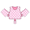 Pink Whale, variant on Koorium Swim Vest for Adult Men Women