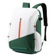 thumbnail image 2 of Ximing Basketball Backpack with Shoes Compartments Portable Casual Daypack Gym Backpack Green, 2 of 9