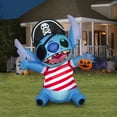 thumbnail image 2 of Halloween Stitch Airblown Yard Inflatable by Disney, 4.5FT, 2 of 6