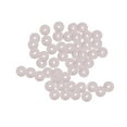 thumbnail image 1 of 50pcs Guitar Strap Block Safety Strap Lock Washer Gaskets Strap Lock Block White, 1 of 9