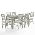 thumbnail image 3 of New Classic Furniture Pascal 59" Rectangle Wood Dining Table in Driftwood, 3 of 6