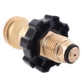 thumbnail image 6 of Flame King Propane Tank Adapter, Converts Pol to Qcc1 Type, Reliable Connection Conversion, 4.5 Inches, 1 Count, 6 of 6