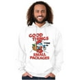 thumbnail image 5 of Santa Papa Smurf Christmas Presents Hoodie Sweatshirt Women Men Brisco Brands X, 5 of 6