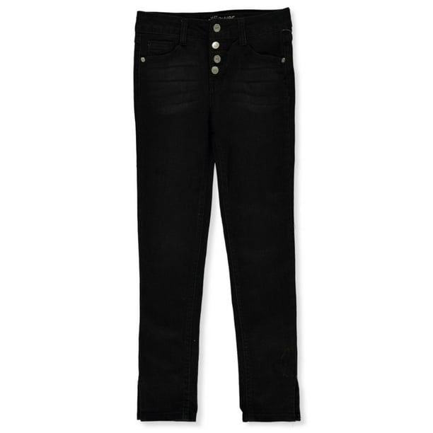 Wallflower Girl Girls' Skinny Jeans black, 14 (Big Girls)