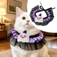 thumbnail image 5 of Ailezt Halloween Decor Halloween Collars Cat Necklace Adjustable Buckle Breakaway Design For Small Medium Large, 5 of 5