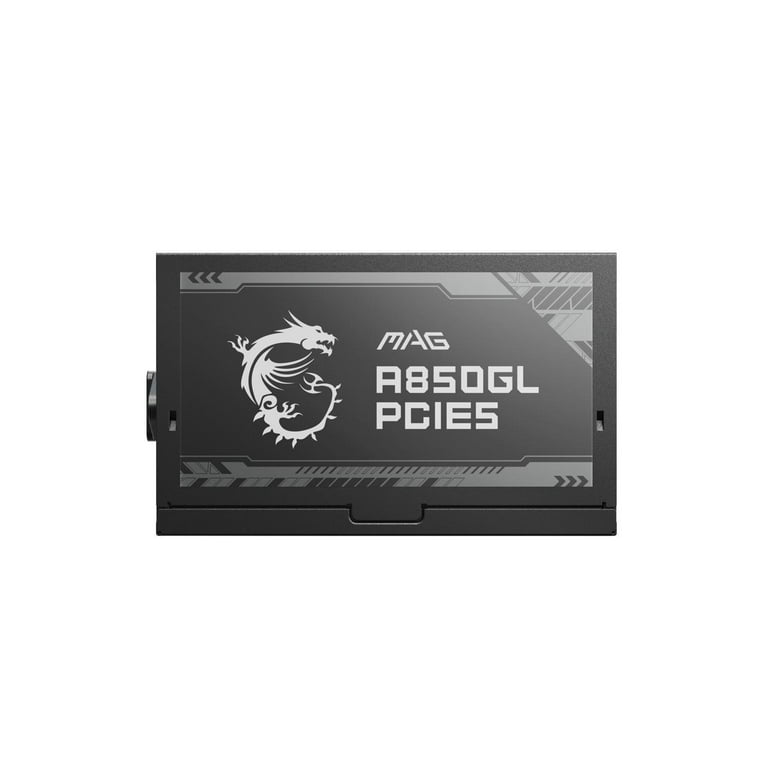 MSI MAG A850GL PCIE5 850W 80 Plus Modular Power MAG A850GL PCIE5
