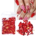 thumbnail image 5 of Jiaroswwei Butterfly Holographic Flakes Nail Glitter Sequins Decor Manicure Tips Slices, 5 of 8