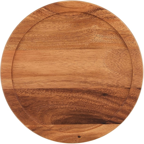 Bandeja giratoria Lipper International de madera de acacia 25 cm