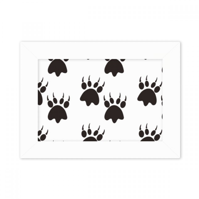 Animal Claw Outline Simple Step Print Photo Mount Frame Picture Art Painting Desktop 5x7 inch