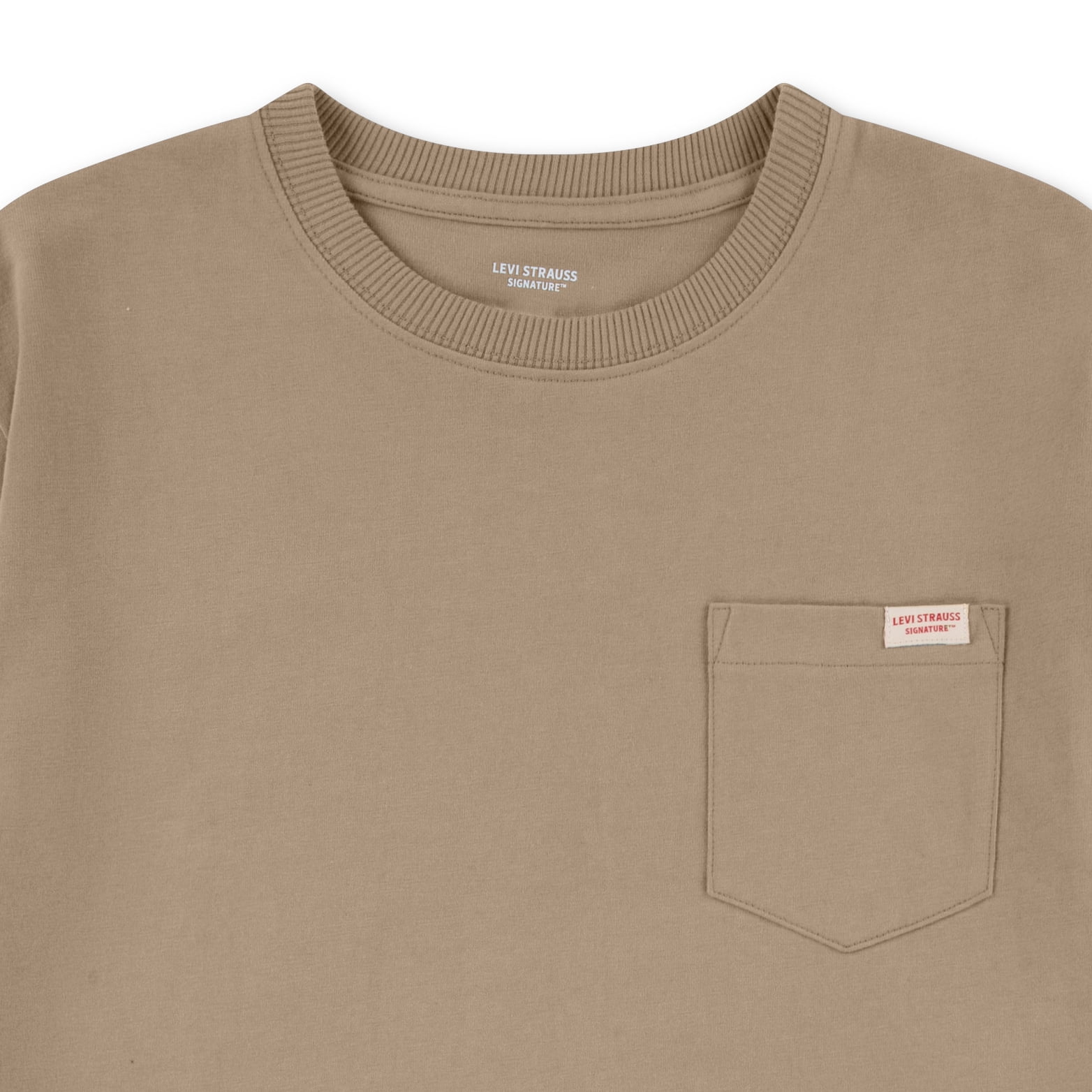 Levi Strauss Signature Boys Short Sleeve Pocket Tee, Sizes 4-18