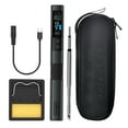 thumbnail image 1 of FNIRSI HS-02B Smart Soldering Iron Kit - 100W Max Power, 9-24V PD/QC Protocol Support, 100-450°C Precise PID Temperature Control, 0.96" HD Color Screen, Portable Ergonomic Design for Home Maintenance, 1 of 7