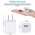 mistyhony 2 Pack USB Wall Charger 5V 1A Single Port Charging Cube Block ...