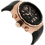 Nixon Mens THE STEELCAT A3131098 Rose Gold / Black Watch