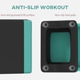 thumbnail image 4 of Soozier Adjustable Aerobic Stepper, 3-Level with Risers 4", 6", 8", Green, 4 of 7