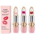 thumbnail image 1 of Set de labiales BestLand de 3 piezas, jelly con flores y cambio de color, 1 of 9