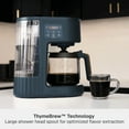 thumbnail image 4 of Thyme & Table 12-Cup Programmable Drip Coffee Maker with 60oz Water Reservoir, 4 Brew Modes, and Warming Plate, Atlantic Blue, 4 of 10