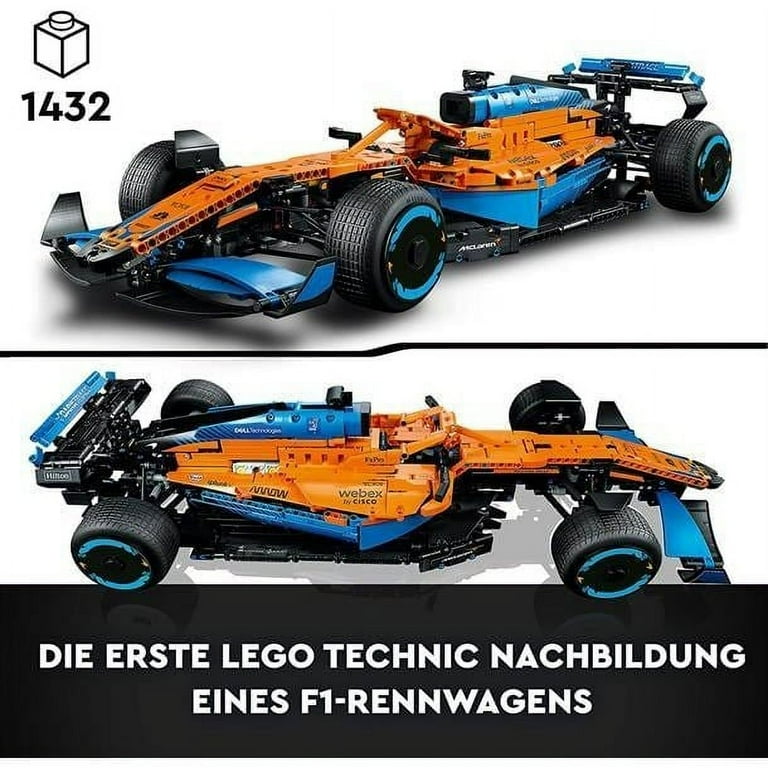 LEGO Technic McLaren Formula 1 Race Car 42141 Model Building Kit (1,432  Pieces) 6379491 - Best Buy