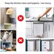 thumbnail image 5 of Basura Plegable Para Colgar En La Cocina, Cubo De Basura Plegable Para Almacenamiento De Residuos, Cubo De Basura Montado En La Pared, Cubo De Basura Para Baño E Inodoro Noticed HA045294-01, 5 of 6