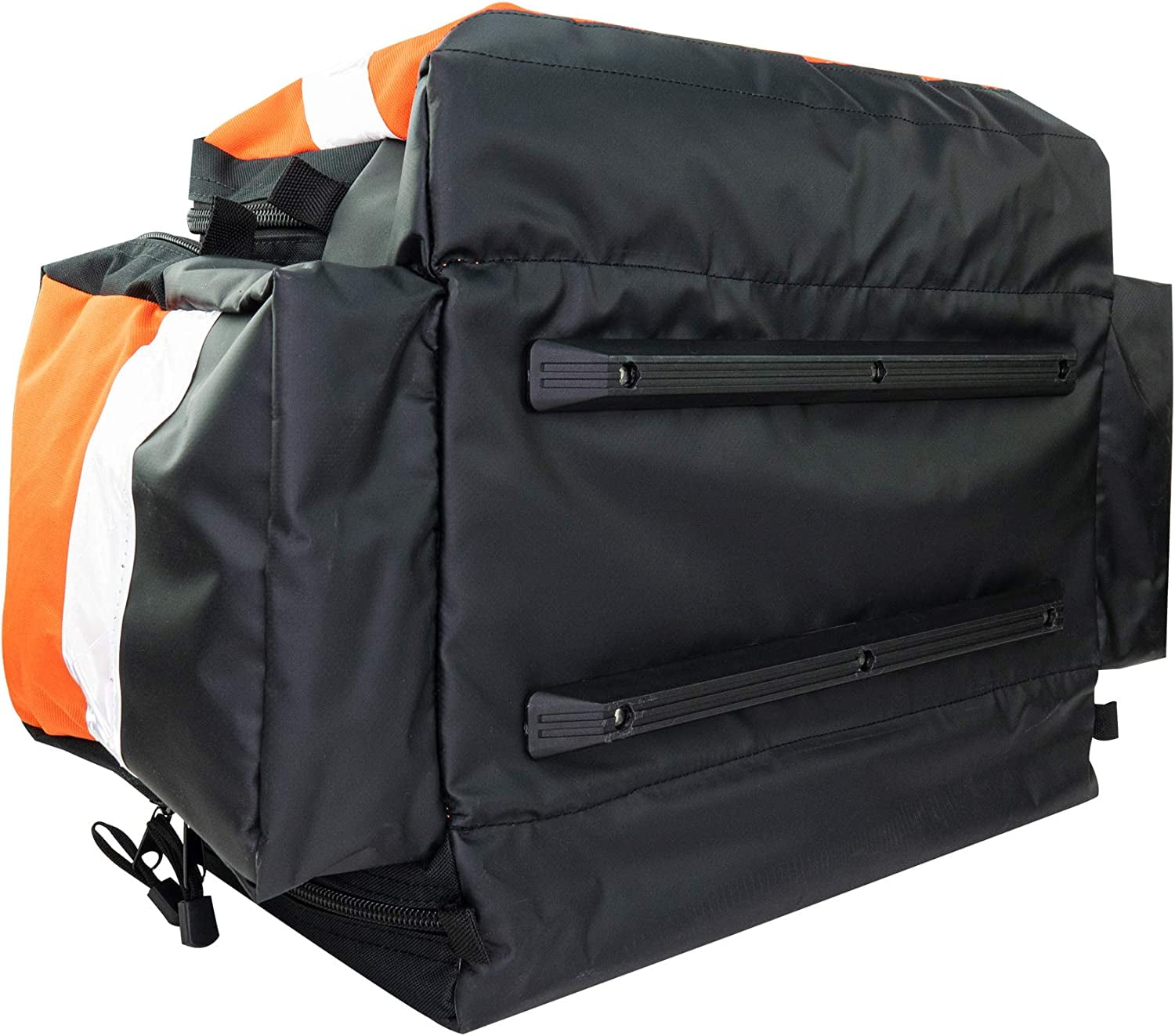LINE2design Trauma Kit First Aid Fully Stocked EMS Supply Responder Bag - Orange