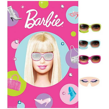 Barbie 'All Doll'd Up' Party Game Poster (1ct)