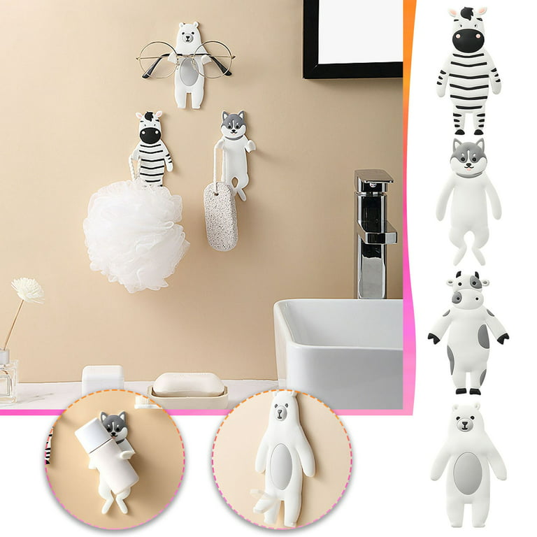 Wovilon Hangers Dog Tail Coat Hooks For Wall, Wall-Mounted Hat Hanger  Hooks,Cute Towel Hooks For Bathroom,Decorative Dog Butt Wall Peg For  Hanging