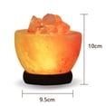 thumbnail image 4 of Ndcxsfigh Lámpara Sal Del Himalaya Lámpara Sal Cristal Con Base (luz Color Del Cuenco Del Tesoro), 4 of 9