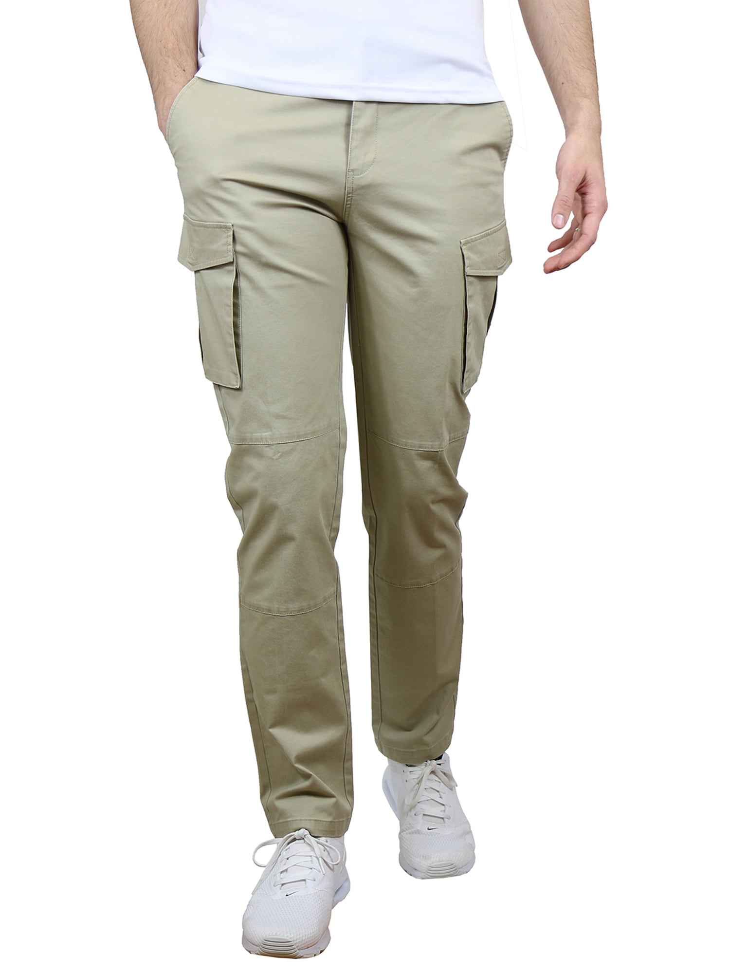 GBH - GBH Men's Slim-Fit Cotton-Stretch Cargo Chino Pants (30-40