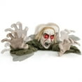 thumbnail image 5 of Halloween Zombie Decoration Outdoor, Animated Groundbreaker Zombie Halloween Graveyard Decor Outside, Scary Zombie Props with Sound Effect & Lighted Eyes for Haunted House, Lawn Yard Decorations, 5 of 6