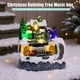 thumbnail image 5 of Ornamento Jardín Resina Música LED Light Village Statue Girando Regalo Navidad (Árbol), 5 of 7