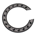 thumbnail image 1 of Acoustic Classical Guitar Rosette Decoration Hard PVC Inlay Sound Hole Part, 1 of 7