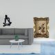 thumbnail image 2 of Figura de escritorio,Escultura abstracta de pensador para decoración de oficina y hogar.,Marco de fotos,Marco de fotos ornamentado Marco barroco antiguo,Marco de fotos de pared para, 2 of 8