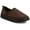 Chocolate, variant on Vance Mens Jared Quilted Shearling Slipper