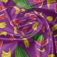 thumbnail image 5 of Ambesonne Fruit Valance Pack of 2, Tasty Traits of Summer Food, 54"X12", Purple Multicolor, 5 of 5