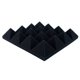 thumbnail image 3 of 48 Piezas 25X25X5Cm Estudio AcúStico Insonorizado Espuma PiráMide Aislamiento de Ruido Paneles de Tratamiento de AbsorcióN de Sonido Negro, 3 of 3