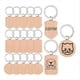 thumbnail image 1 of Laser Engraving Material Blank Wood These Wood Blanks Have Multitude of Uses, Serving As Keychains, 1 of 5