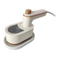thumbnail image 3 of Micro para colgar, máquina de planchar de viaje para ropa de tela, calefacción eléctrica portátil doblada, máquina de , Blanco Macarena Mini plancha de vapor, 3 of 8