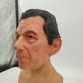thumbnail image 2 of Disfraz de cosplay 3D con figura masculina realista con máscara de celebridad de resina, 2 of 3