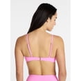 thumbnail image 3 of Time and Tru Women's and Women's Plus Ribbed Bralette Bikini Top, Sizes XS-3X, 3 of 5