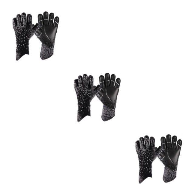 Greeniant Guantes de portero de fútbol para niños, niños, adultos, kit de portero, halcón adulto, antideslizante profesional, látex negro 9 Type1 NO1