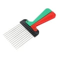 thumbnail image 3 of Peine de selección de pelo rizado, selección de peluquería portátil, selección de pelo, selección de pelo de metal, uso conveniente, 3 of 8