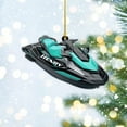 thumbnail image 6 of Custom Jet Ski Ornaments 2025 Jet Boat Ski Christmas Ornament Skiing Jet Boat Christmas Tree Ornament Gift for Watercraft Lovers Speed Boat Ornaments (JK8) - 3222 (Purple), 6 of 7