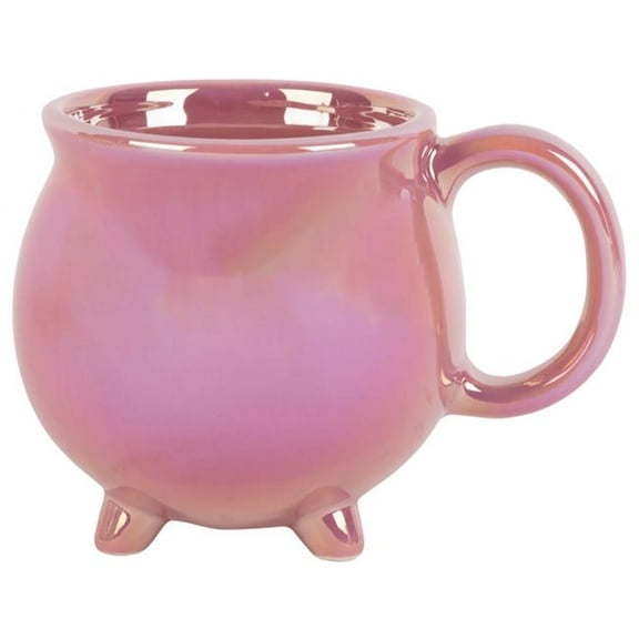 Home Essentials & Beyond 97947 20 oz Luster Pink Cauldron Mug for Unisex
