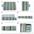 thumbnail image 5 of Unique Bargains Picnic Blanket Waterproof Beach Mat Lightweight with Handle Multicolor, 5 of 7