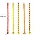 thumbnail image 3 of WMGHA Marigold Garland for Decoration,Long Strands Artificial Marigold Flowers for Diwali Party, Indian Weddings,Halloween,Christmas,Traditional Indian Decor,Home & Festival Decoration,5 Ft Each, 3 of 5